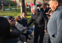 Junto a centenares de familias del barrio Los Tábanos, Julio Zamora inauguró el Paseo de la Ribera en Tigre norte