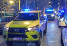 Desarrollaron un fuerte operativo de seguridad en San Fernando