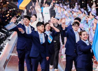 Cinco representantes de la Ciudad llegaron a China para competir en el Mundial de los Oficios 2026