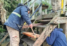 Se profundizan las obras y tareas de mantenimiento en distintos puntos del Delta de Tigre
