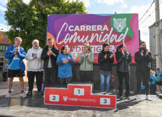 La carrera Comunidad de Tigre fue un éxito en Troncos del Talar y convocó a un gran número de competidores