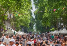 Una feria gigante para celebrar a 50 colectividades en la Avenida de Mayo