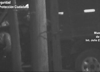 Dos malvivientes terminaron detenidos luego de forzar la puerta de una camioneta estacionada en la vía pública