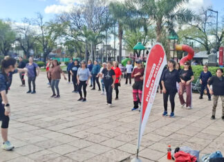El programa Plazas Activas del Municipio de Tigre continúa promoviendo actividad física en distintos puntos del territorio