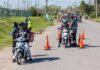 San Isidro realizó una jornada de conducción segura para repartidores locales