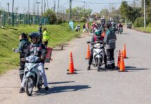 San Isidro realizó una jornada de conducción segura para repartidores locales