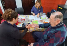 El Municipio de Tigre realizó una nueva jornada de salud para adultos mayores en Benavídez