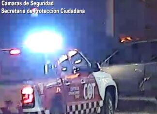 El choque de un automóvil contra una estación de servicio terminó con un ocupante detenido: tenía pedido de captura