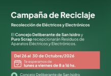 El Concejo Deliberante de San Isidro impulsa una campaña de recolección de residuos eléctricos y electrónicos