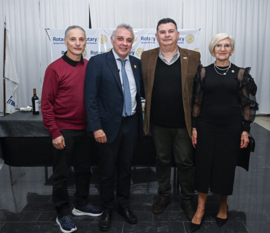 El Rotary Club de General Pacheco celebró el 58° aniversario con la presencia del intendente Julio Zamora
