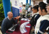 Julio Zamora recorrió la Expo CUT Universidades 2026 junto a centenares de estudiantes