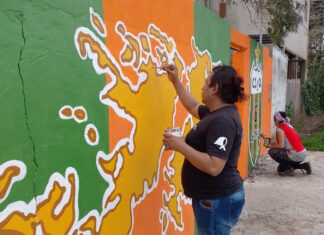 A través del programa «Huella Urbana», el Municipio de Tigre continúa fortaleciendo la identidad de distintos clubes de barrio