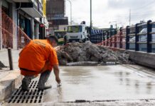 Continúa el Plan de Reparación de Calles y Veredas en distintos puntos de San Isidro