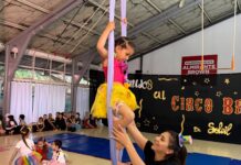 El Municipio de Tigre realizó la muestra anual de circo del Polideportivo Almirante Brown