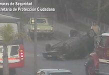 Alcohol y distracción al volante: brusco vuelco en Ruta 27 a la altura de Rincón de Milberg